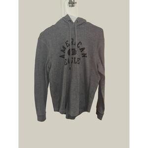❤️American Eagle Gray Pullover Hoodie Size S